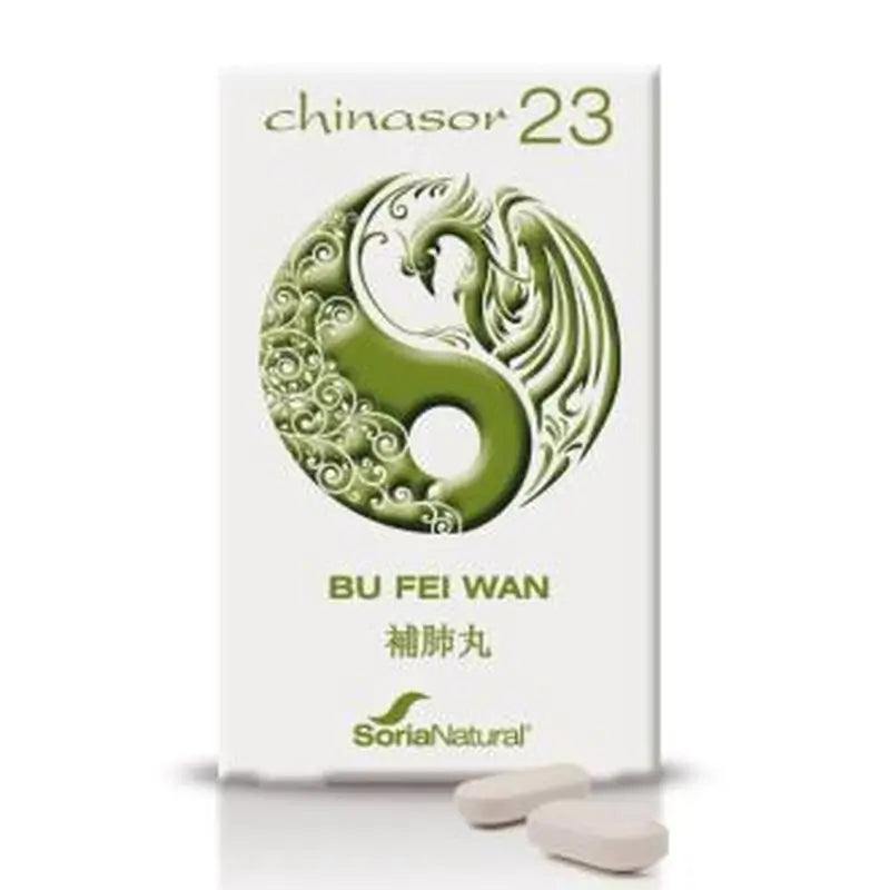 Soria Natural Chinasor 23 Bu Fei Wan 30 Comprimidos