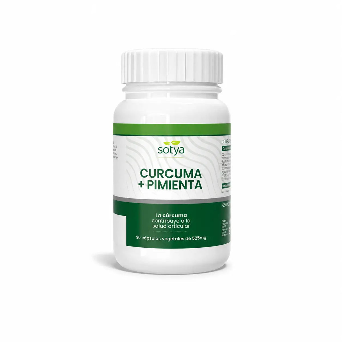 Sotya Kurkuma + Pfeffer 550 mg, 60 pflanzliche Kapseln