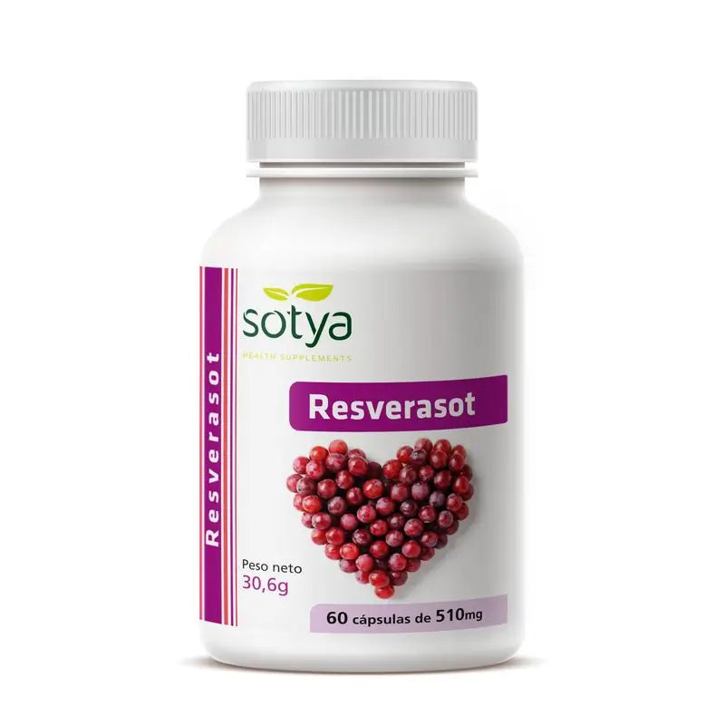 Sotya Resverasot 510 Mg., 60 Cápsulas
