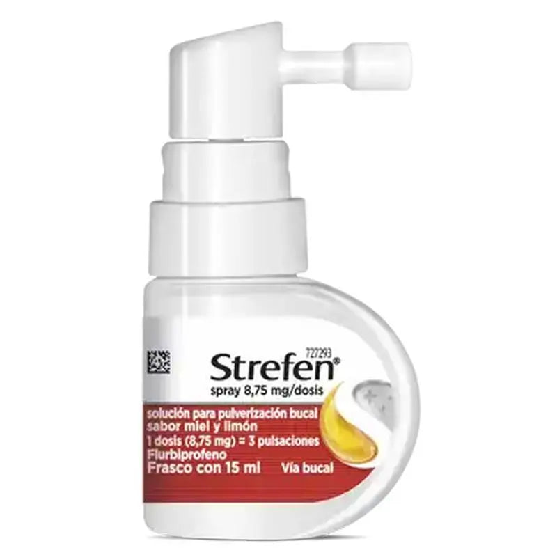 Strefen Honey Lemon Spray 8.75 mg/dose, 15 ml