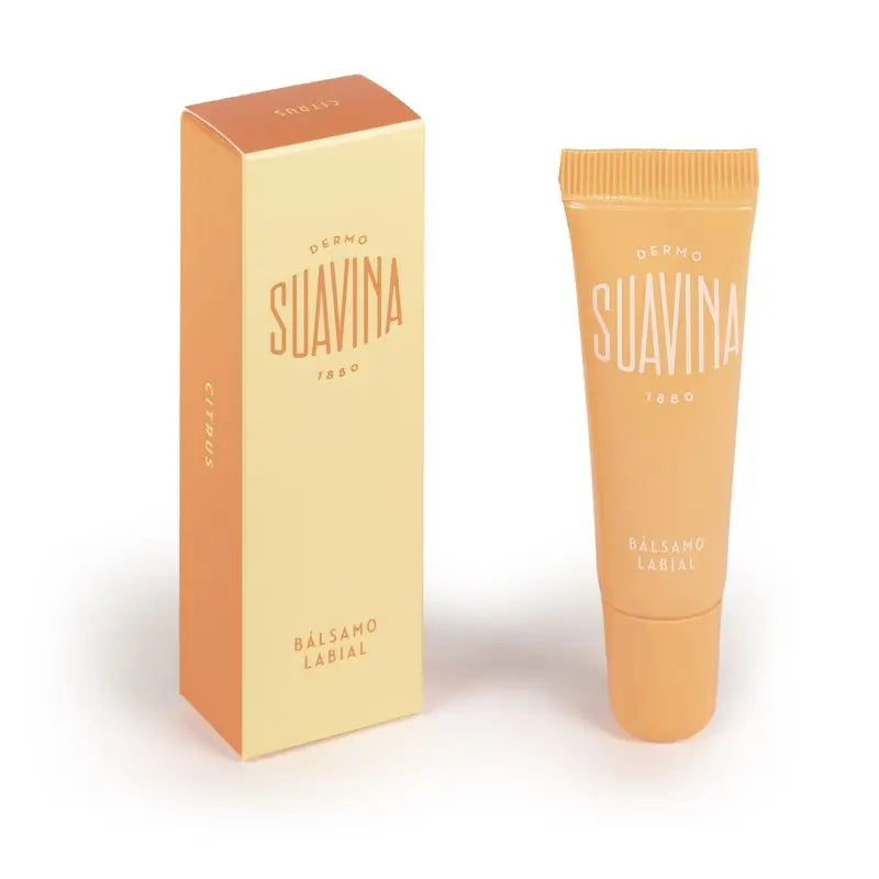 Suavina Idermo Citrus Lippenbalsam Tube, 12 ml