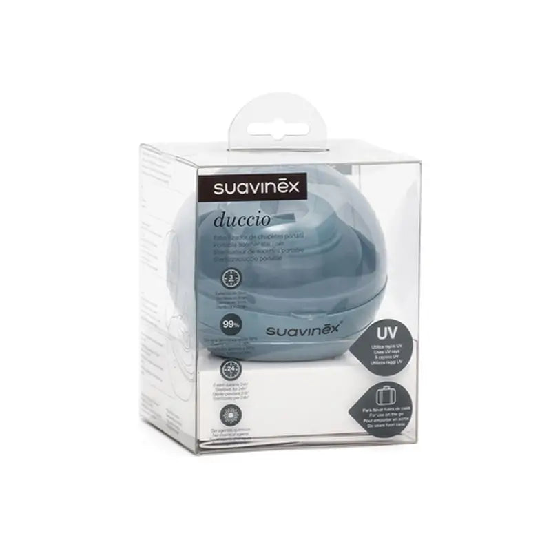 Suavinex Duccio Uv Schnuller Sterilisator, blau