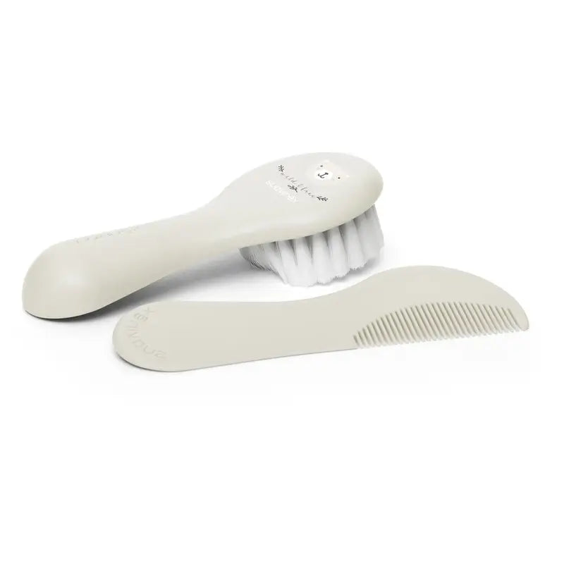 Suavinex Baby-Bürste und -Kamm, Beige