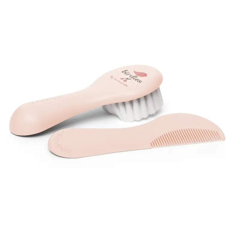 Suavinex Baby Bürste & Kamm, Rosa