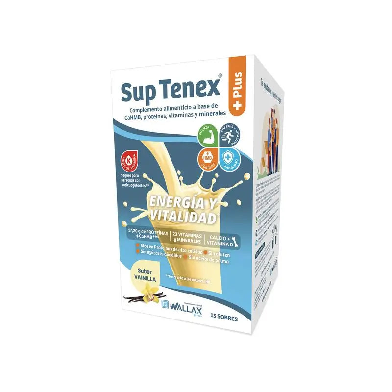 Sup Tenex Plus Vanille, 32g x 15 Beutel