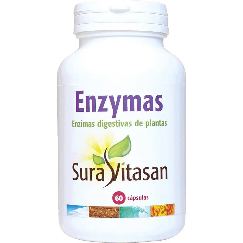 Sura Vitas Enzimas , 60 cápsulas