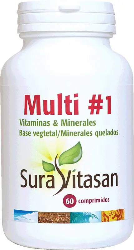 Sura Vitas Multi 1Vitam Y Minerales, 60 Comprimidos