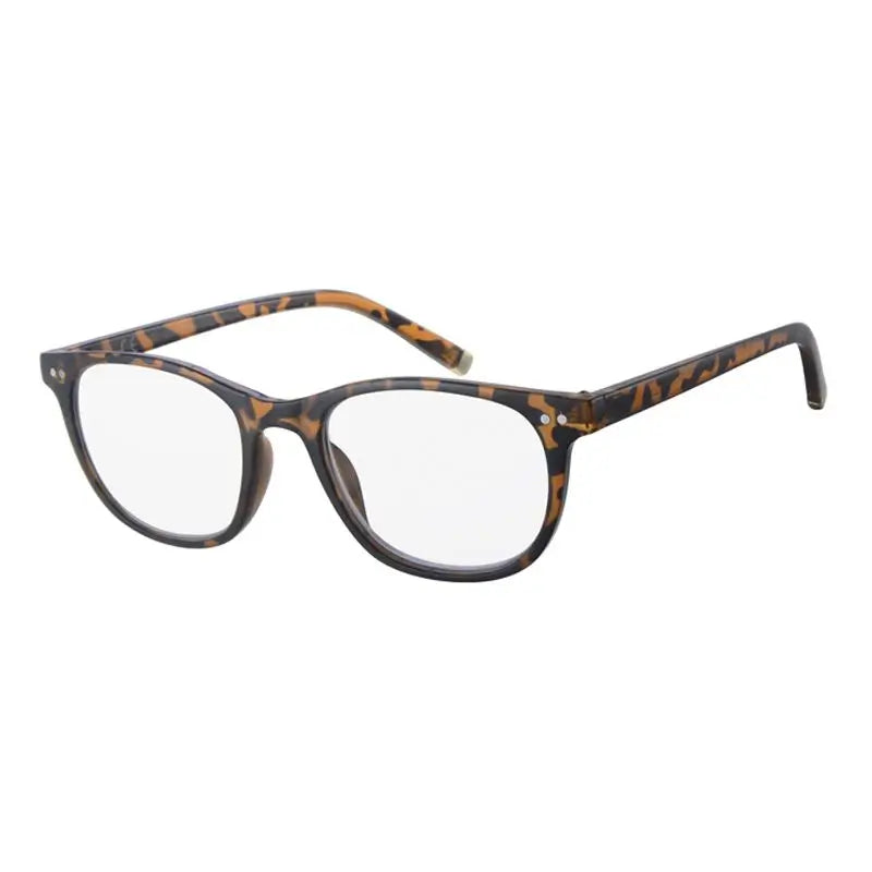 Surgicalmed Euro Optics Kai Presbyopia Reading Glasses (Brown & Light Gold Decoration) (+2.00) Brown & Light Gold Decoration, 1 piece