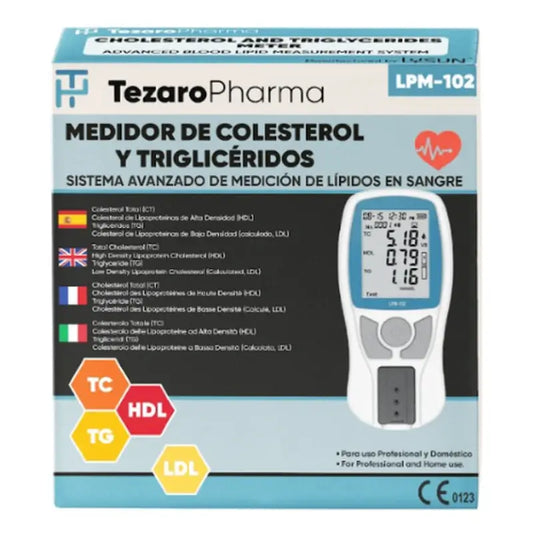 Surgicalmed Cholesterin- und Triglyceridmessgerät von Tezaro Pharma, 1 Stk.