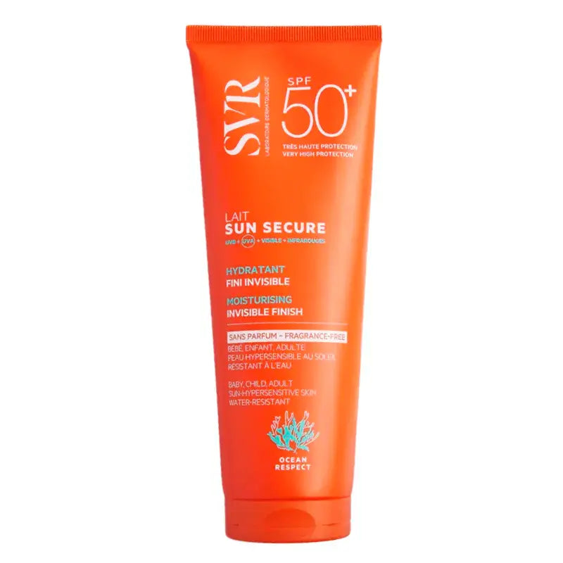 Svr Lait Sun Secure Spf 50+ Unscented, 250 ml