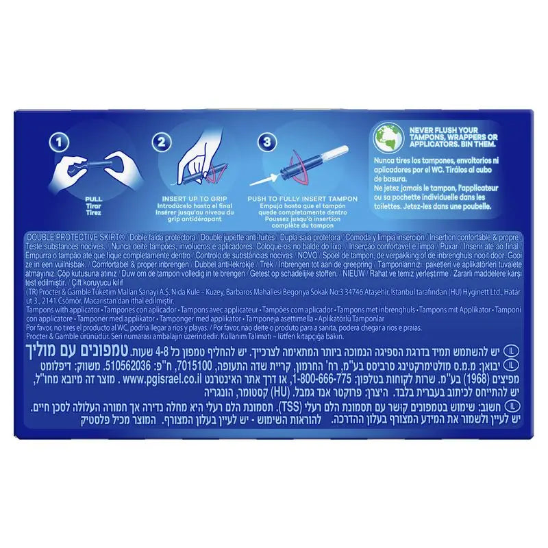 Tampax Compak Super Tampons mit Applikator, 20 Stück