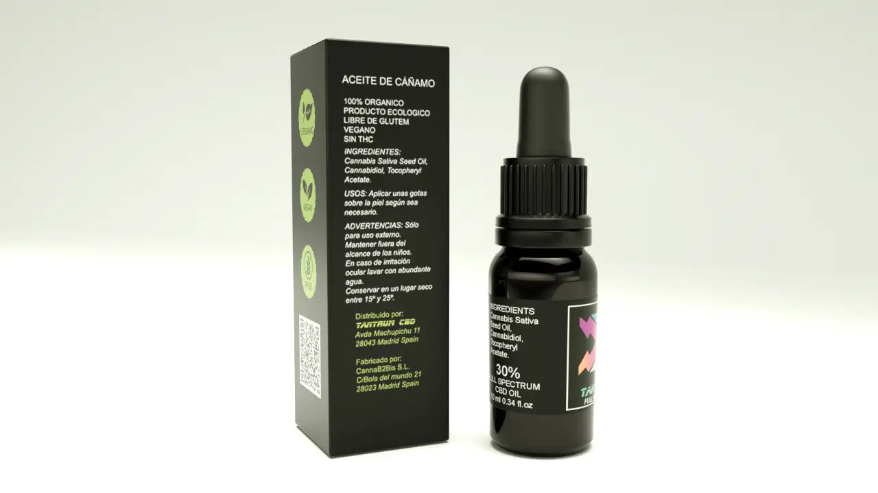 Tantrum Vollspektrum CBD Öl 30% Hso, 10 ml