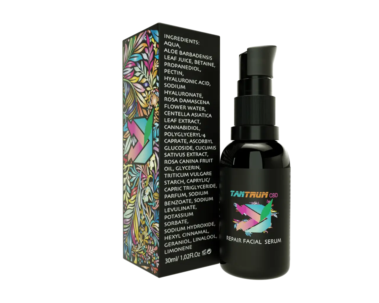 Tantrum Facial Repair Serum mit CBD , 30 ml