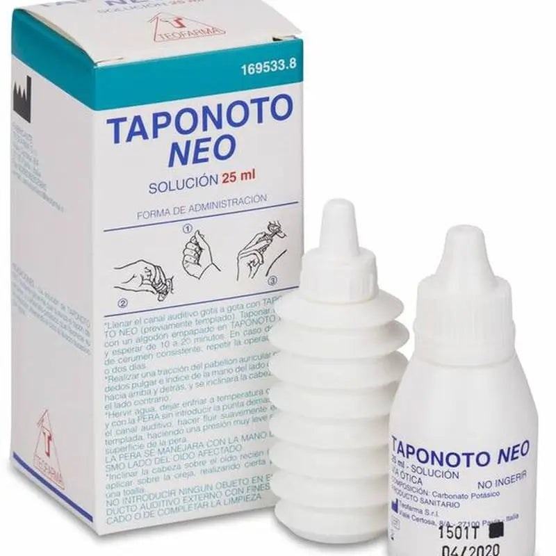 Taponoto Neo Ohr-Reinigungslösung, 25 ml