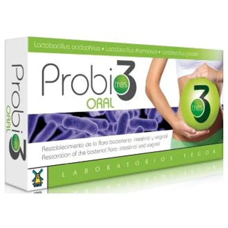 Tegor Probio3 Oral 40 Cápsulas
