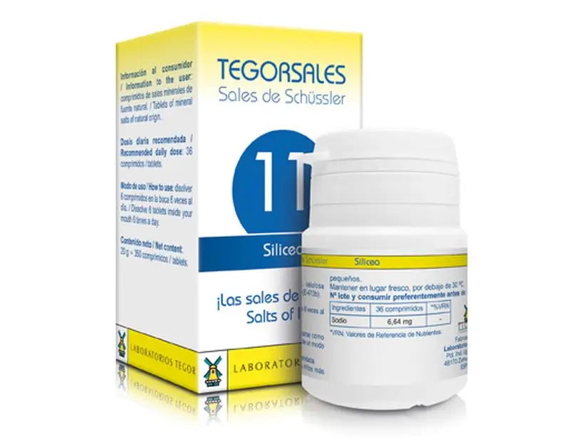 Tegor Tegorsales 11 Silicio, 350 Comprimidos