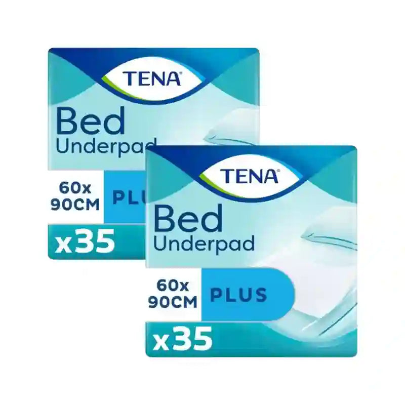 Tena Bed Protector Bed Plus 60 X 90, 2X35 Einheiten