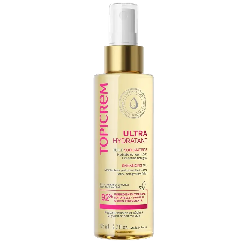 Topicrem Uh Ultra-Feuchtigkeitsöl, 125 ml