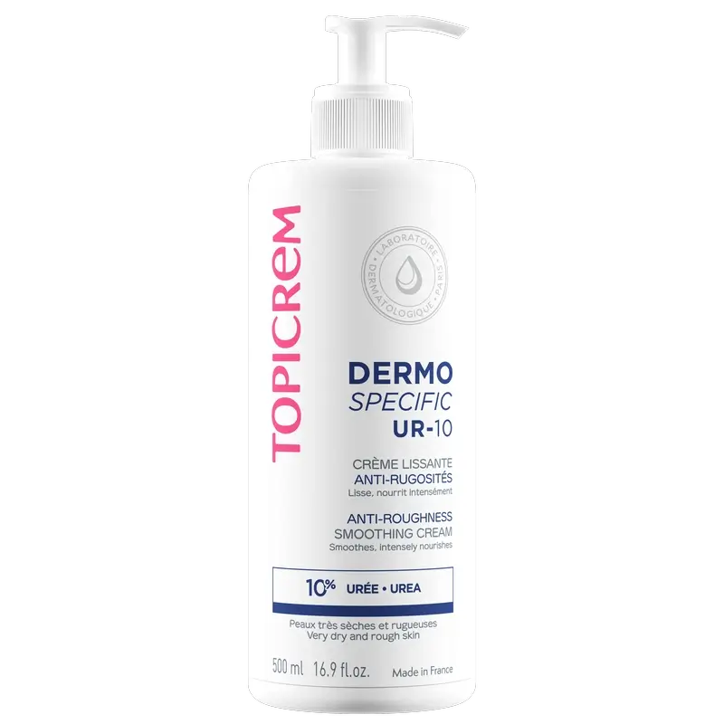 Topicrem Ur10 - Anti-Rauheit Glättende Creme 500 ml