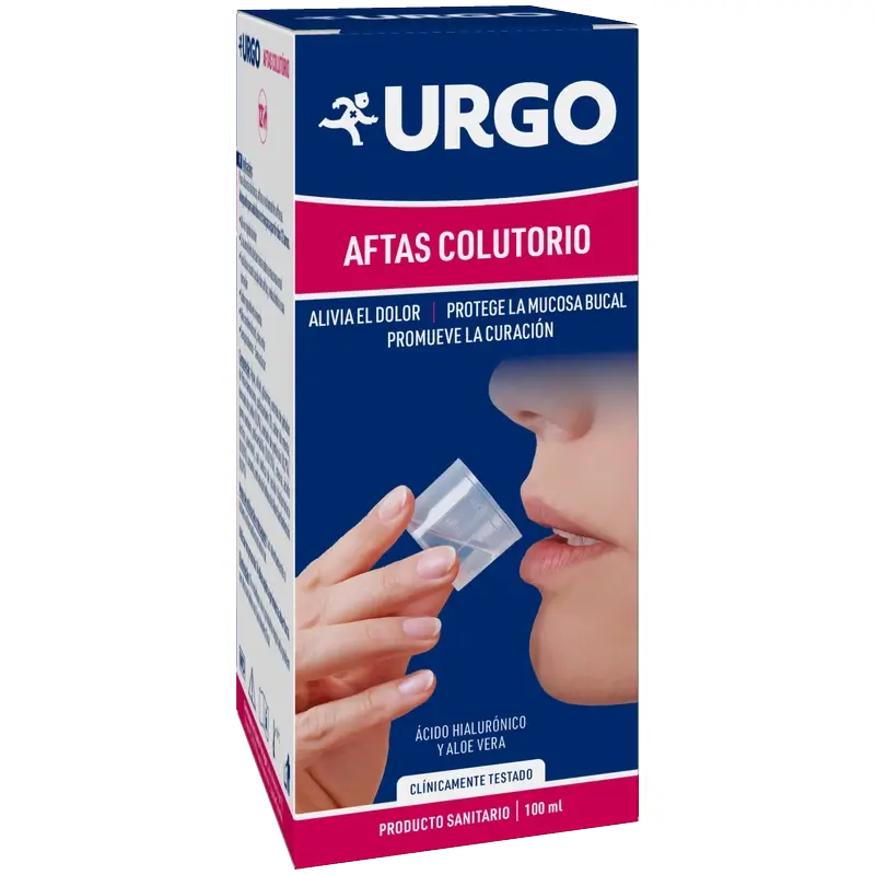 Urgo Aftas Mundspülung, 100 Ml