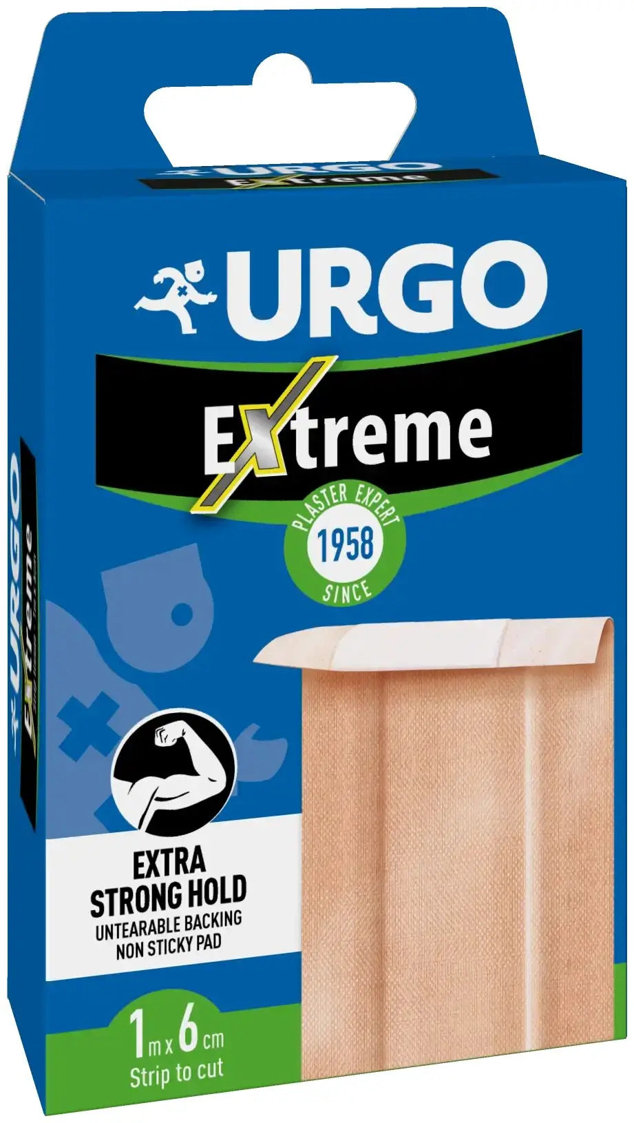 Urgo Extreme Erste Hilfe - 1 M X 6 Cm Band, 1 Stück.