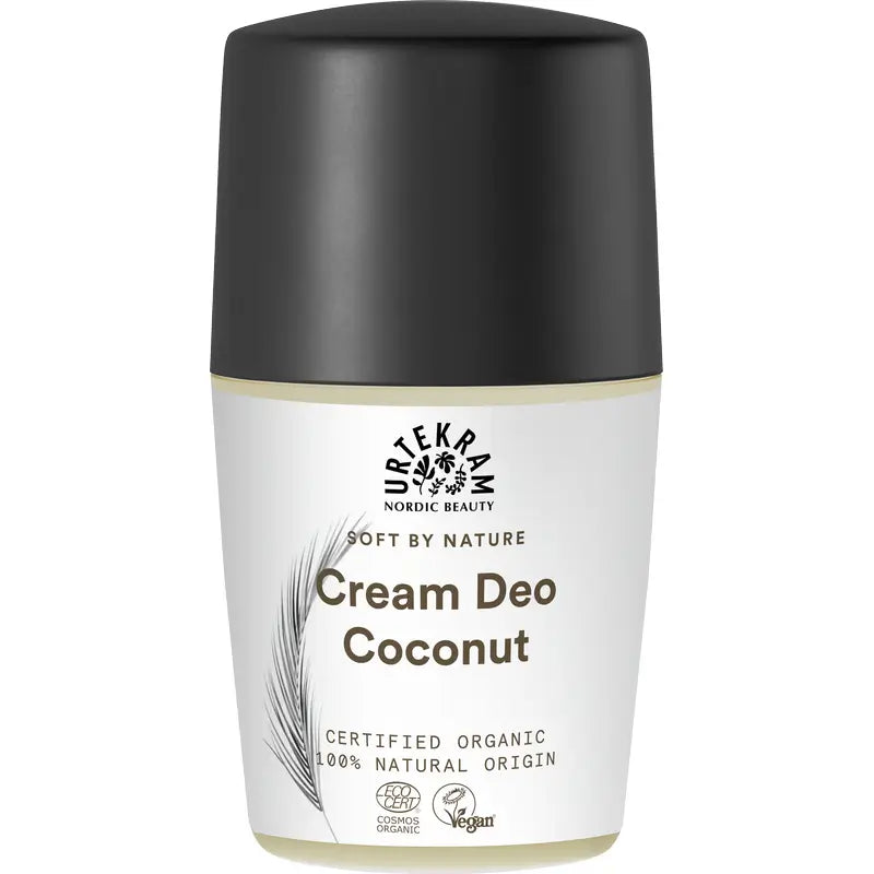 Urtekram Deodorant Kokosnuss Roll-On 50Ml. Öko-Vegan