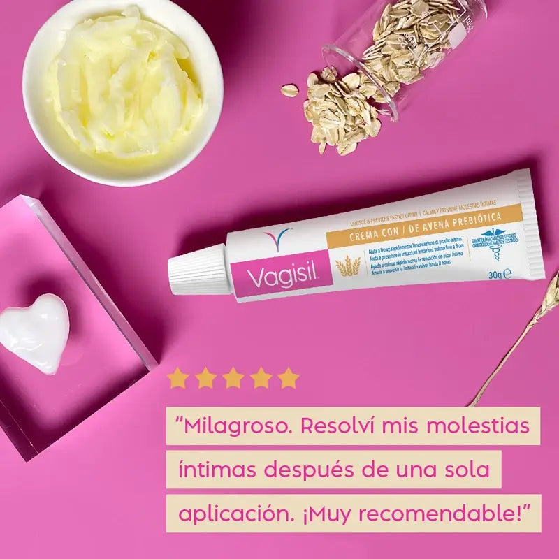 Vagisil Beruhigende Haferflocken Creme 30Gr
