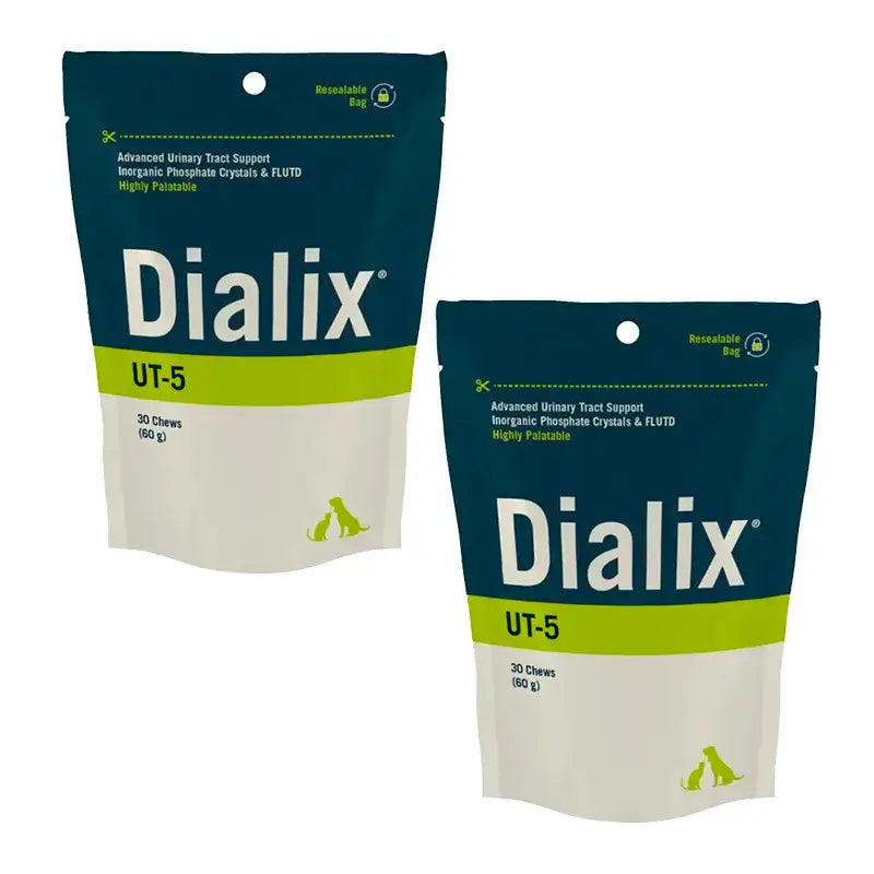 Vetnova Dialix UT-5, Packung 2 x 30 Kaugummis