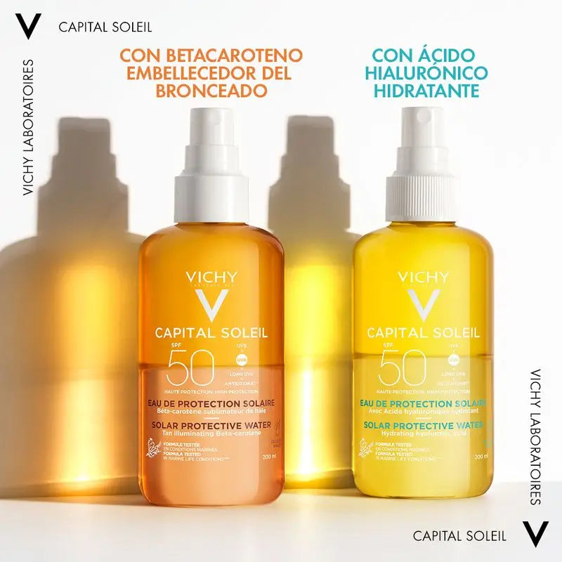Vichy Capital Soleil Schützende Feuchtigkeits-Sonnencreme SPF 50, 200 ml