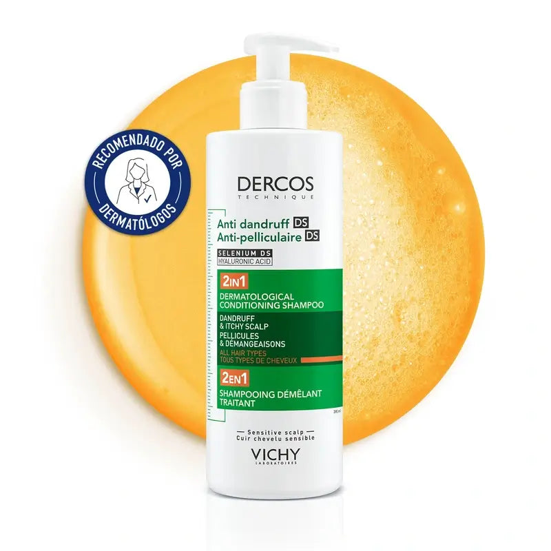 Vichy Dercos Anti-Schuppen Pflegendes Shampoo Ds 2 In 1, 390 ml