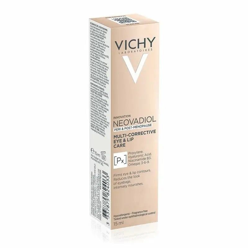 Vichy Neovadiol Peri & Post Menopause Augen & Lippen, 15 ml
