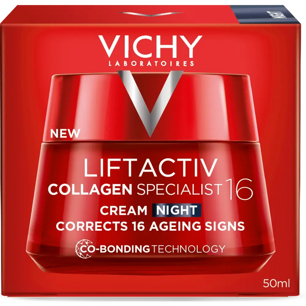 Vichy Liftactiv Collagen Specialist 16 Nachtcreme, 50 ml