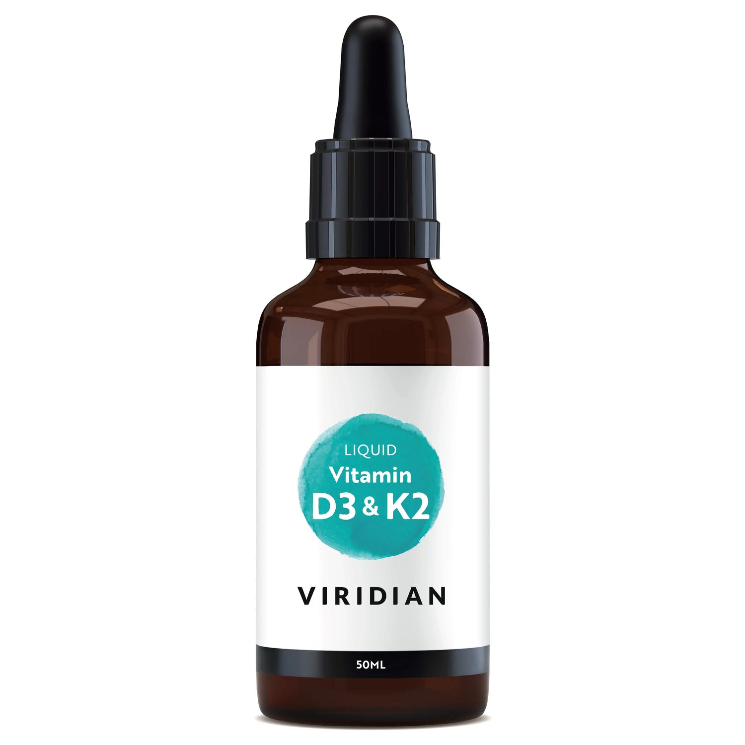 Viridian Vitamin D3 & K2 Flüssig - 50Ml, 50 ml