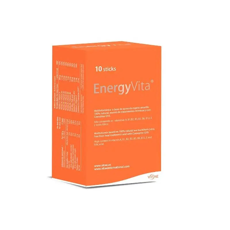 Vitae Energyvita Coenzym Q10 & Sanddorn , 10 Sticks