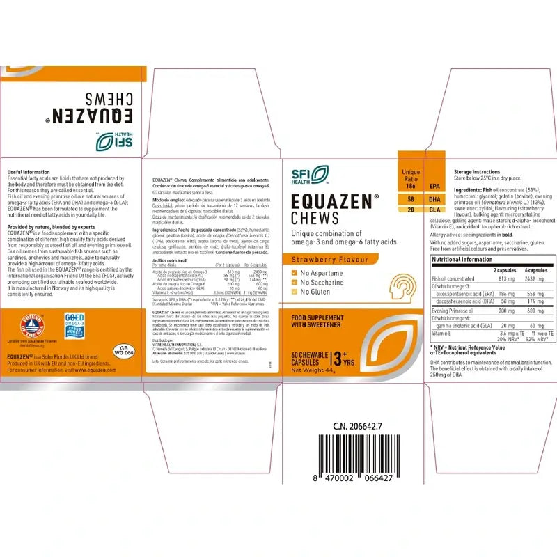 VITAE Equazen Kauartikel, 60 Kapseln