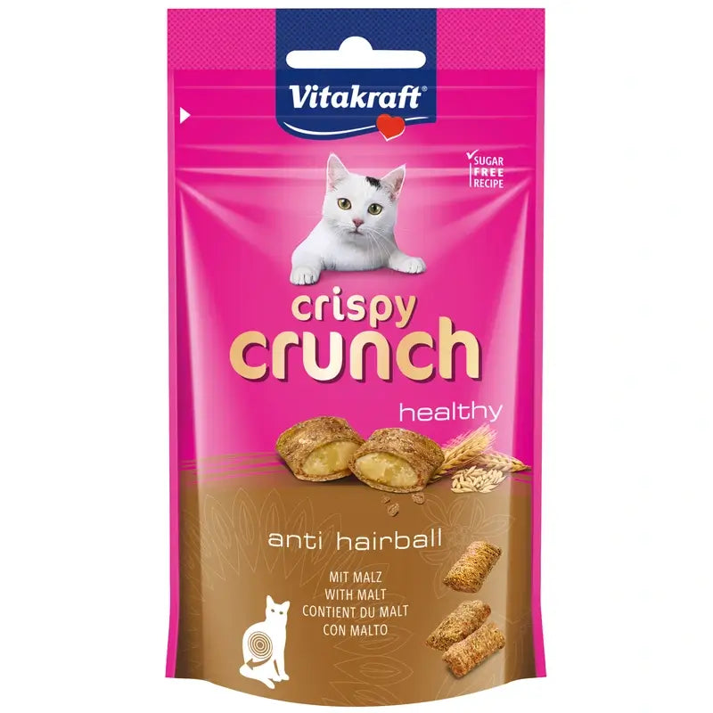 Vitakraft Crispy Crunch Malta für Katzen, 8 x 60 Gramm