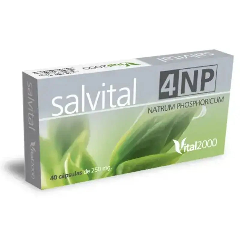 Vital 2000 Salvital Nº4 Np Natrum Phosphoricum 40 Kapseln