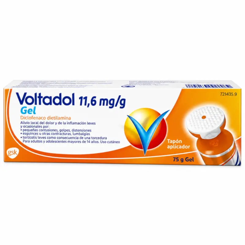 Voltadol Topical Gel mit Applikatorkappe 75 g
