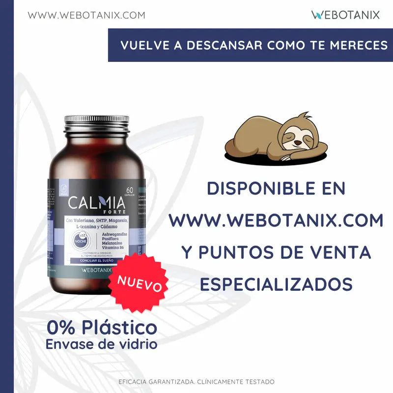 Webotanix Calmia Noche Forte, 60 Kapseln