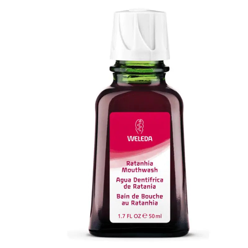 WELEDA Ratania Zahnpasta Wasser 50 ml