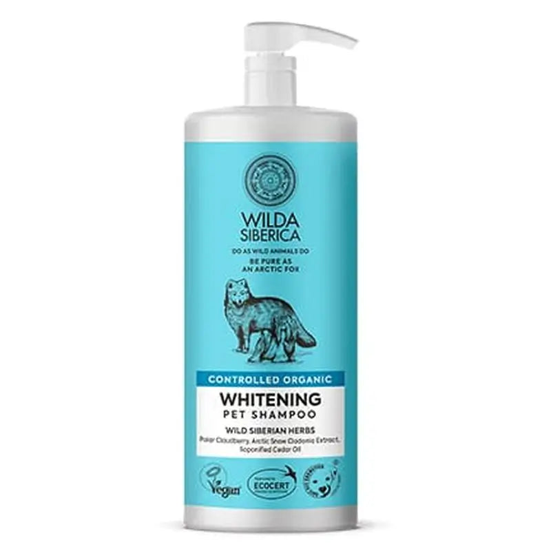 Wilda Siberica White Coat Shampoo for Pets, 1L