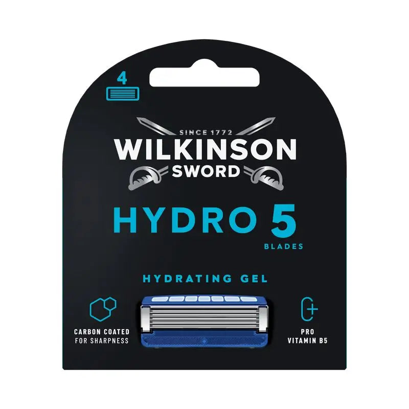 Wilkinson Sword Hydro 5 Skin Protection Regular Charger 4 Stück.