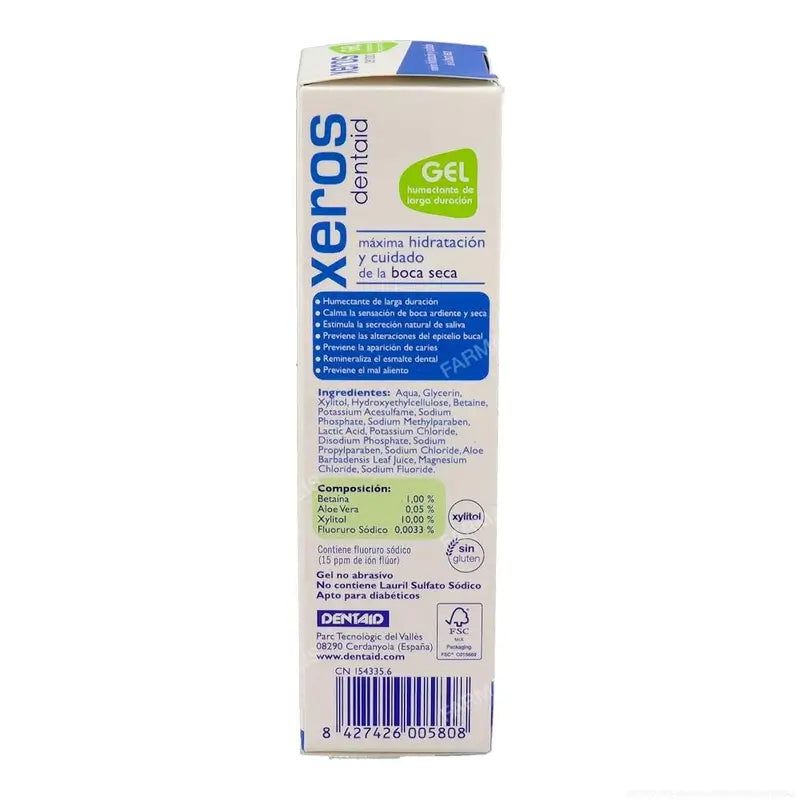 Xeros Dentaid Feuchtigkeitsspendendes Gel 50 ml
