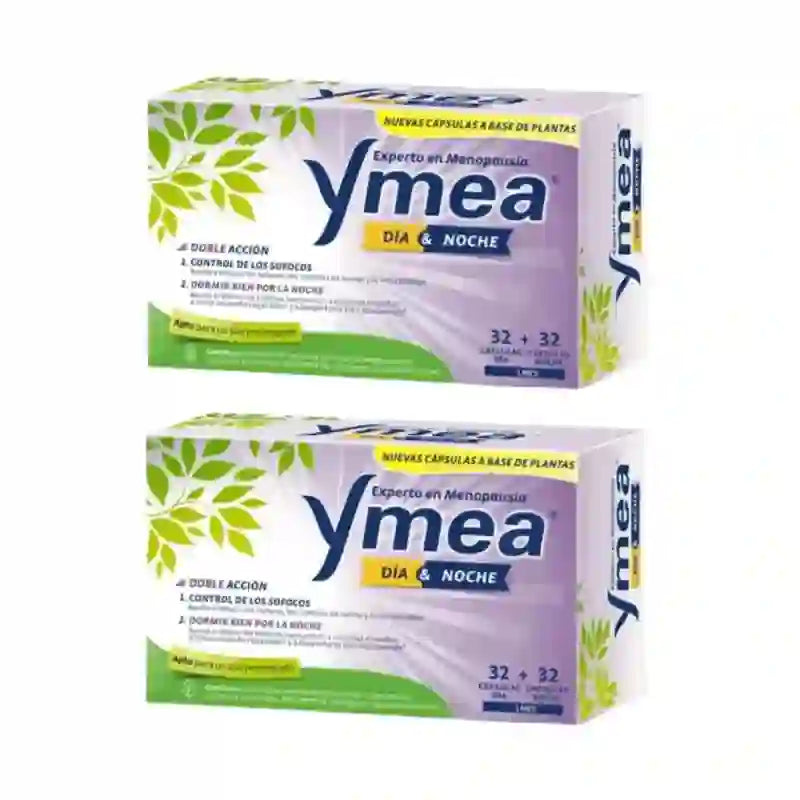 Ymea Day&Night Double Action Menopause, 32+32 Kapseln, 2er-Pack