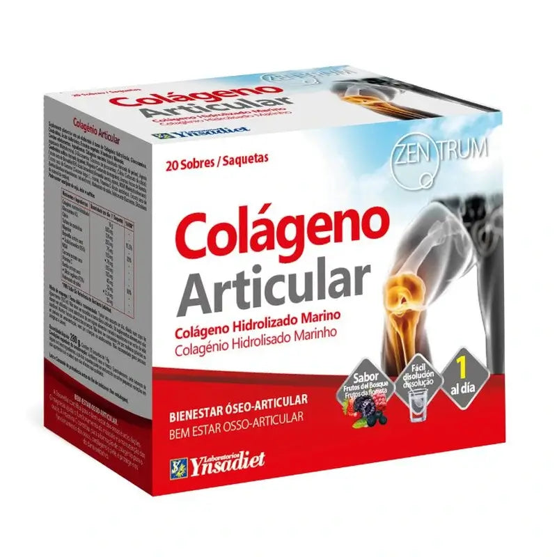 Ynsadiet Colageno Articular 20 Sachets Zentrum, 20 Sachets