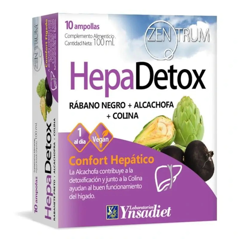 Ynsadiet Hepa Detox, 10 Ampullen