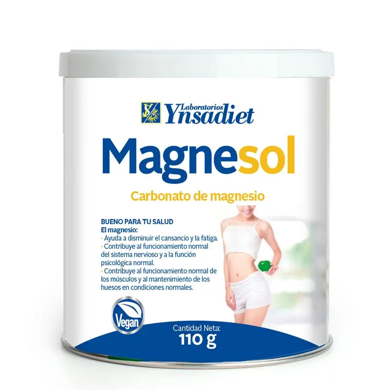 Ynsadiet Magnesol Magnesiumkarbonat, 110 Gramm