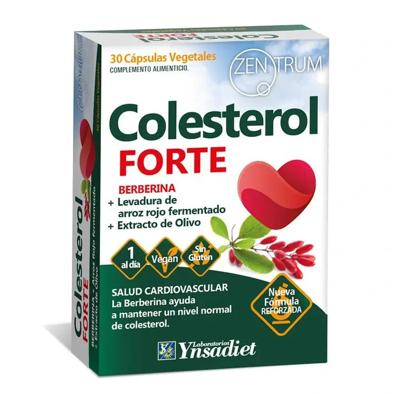 Ynsadiet Zentrum Cholesterin Forte , 30 Kapseln à 570 mg