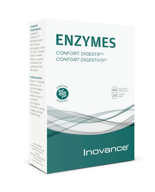 Ysonut Enzymes, 40 Cápsulas