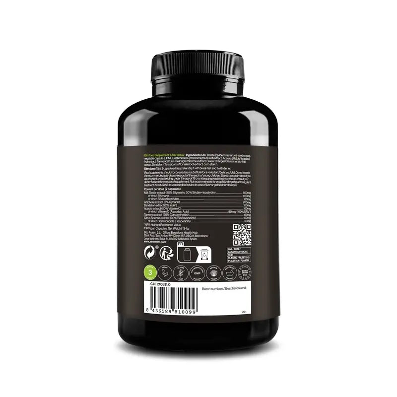 Zenement Detox Leber, 180 vegane Kapseln